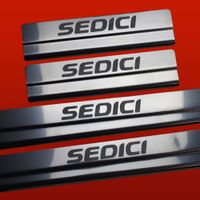 Listwa progowa FIAT SEDICI Stal nierdzewna 304 połysk 4szt