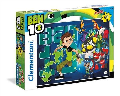 Clementoni 60 elementów MAXI Super Kolor Ben 10 na Arena.pl