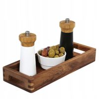 Taca do serwowania drewno akacji 40 x 15 x 4,5 cm ZASSENHAUS