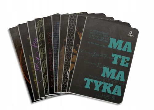 Komplet 10 zeszytów A5 64k z GEOMETRIĄ ze ściągami na Arena.pl