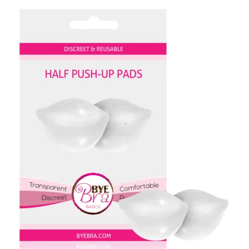 bye bra half push-up pads clear silikonowe wkładki modelujące biust na Arena.pl
