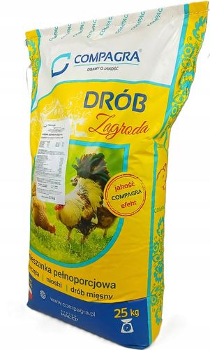 PASZA DLA KUR NIOSEK 25KG KRUSZONKA MIESZANKA DLA DROBIU WOLNYWYBIEG na Arena.pl