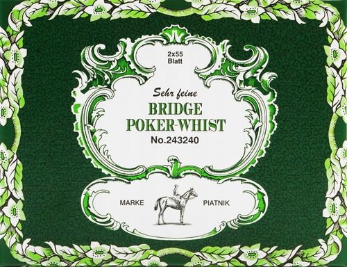 Karty podwójne, liście dębu. Piatnik na Arena.pl