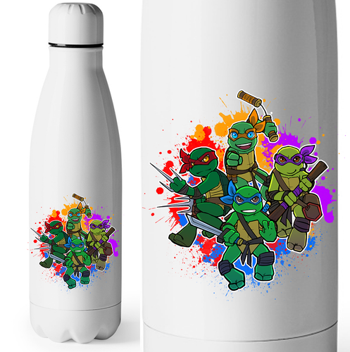 Termos - Butelka Termiczna - Wojownicze Żółwie Ninja na Arena.pl