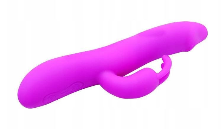 Wibrator Króliczek Ruch Posuwisty 2X7 Trybów 20Cm zdjęcie 8