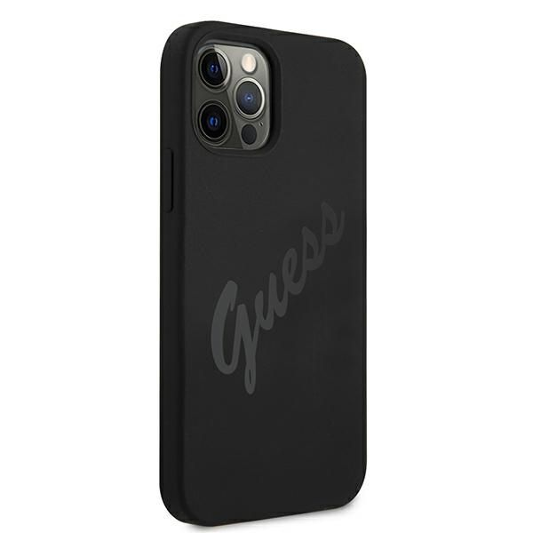 Etui Guess do iPhone 12 Pro Max, Czarny zdjęcie 4
