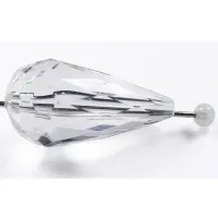 ŁEZKI PLASTIK PRZEZROCZYSTE 10x18MM 10SZT