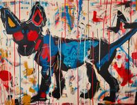 Plakat 65x50cm Miejski Pies