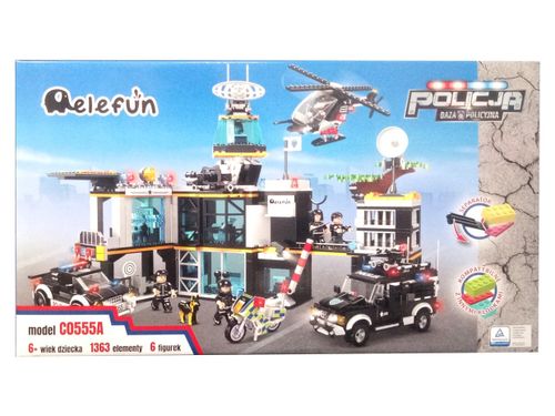 Klocki Elefun Policja - Baza policyjna C0555A na Arena.pl