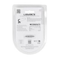 pierścień erekcyjny silikonowy levelz czarny 8 cm