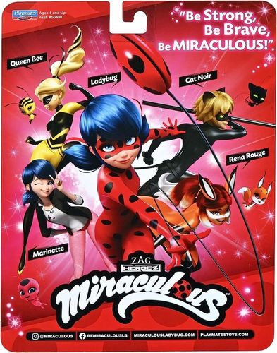 MIRACULOUS lalka Królowa Pszczół Chloe Bee bajka Biedronka Czarny Kot duża na Arena.pl