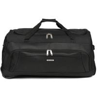 bardzo duża torba podróżna na kółkach bellugio - czarna