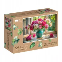 Drewniane Puzzle Milliwood Celebrating Kwitnące okno 51x34 cm 500 elementów