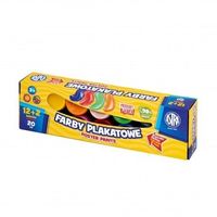 ASTRA Zestaw farb plakatowych 12+2 - Kolory, które inspirują do twórczości