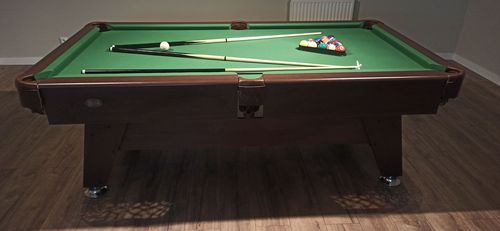 Emaga Bilard 9ft Radley Vintage MDF brązowy + CT na Arena.pl