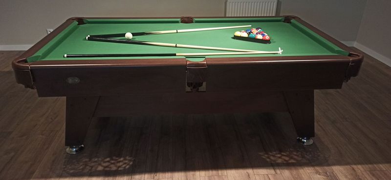 Emaga Bilard 9ft Radley Vintage MDF brązowy + CT zdjęcie 3