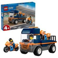 LEGO City 60491 Laweta dla motocykli Ciężarówka Zestaw Klocków 4+