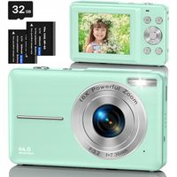 APARAT CYFROWY FOTOGRAFICZNY 16X Z KARTA 32GB I LAMPA BŁYSKOWA WYPEŁNIAJĄCA