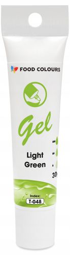 BARWNIK SPOŻYWCZY W ŻELU T-048 Light Green Zielony Jasny 30g na Arena.pl
