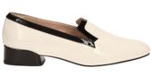 Clarks Mokasyny damskie - Swixties Ball - rozmiar 36 - beżowe, lakierowane