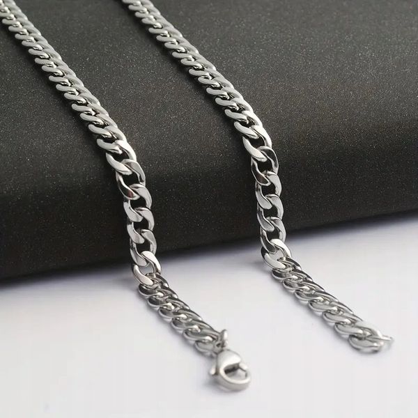 ŁAŃCUCH Srebrny Męski Łańcuszek 60cm Pancerka + GRATIS zdjęcie 7