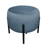 Pufa OLA LOFT ławka podnóżek metal MG33