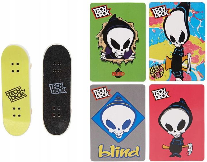 TECH DECK RAMPA NEON PARK DESKOROLKI SKATEPARK zdjęcie 9