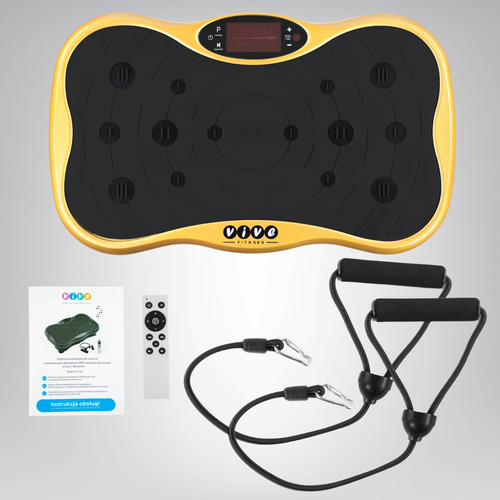 Platforma wibracyjna z głośnikiem bluetooth Vive Fitness na Arena.pl