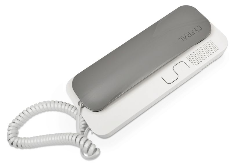 Domofon unifon cyfrowy SMART-D CYFRAL szaro biały zdjęcie 1