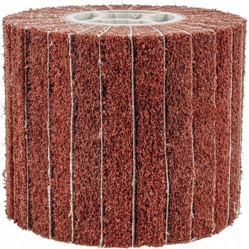 ŚCIERNICA WALCOWA DO SATYNIARKI WŁÓKNINA ŚCIERNA 120 X 100 X 19 MM P80 na Arena.pl