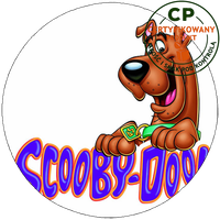 Opłatek na tort - Scoobie Doo