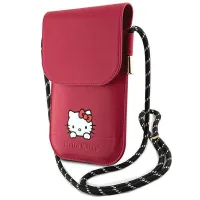hello kitty torebka hkowbskcdkp różowy/pink leather daydreaming cord