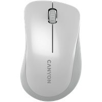 CANYON Mysz bezprzewodowa MW-11 Biało - Szara
