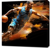 Obraz 70x70cm Przełomowy Drybling