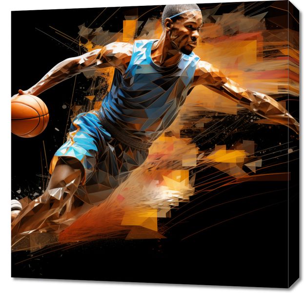 Obraz 70x70cm Przełomowy Drybling zdjęcie 1