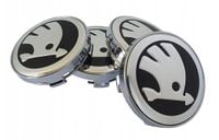 Dekielki do felg Skoda 60mm. Srebrne.