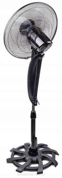 WENTYLATOR PODŁOGOWY WIATRAK STOJĄCY CZARNY CICHY 80W 135 CM zdjęcie 5