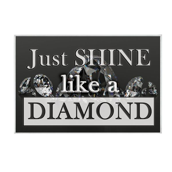 Just SHINE - magnes szklany zdjęcie 1