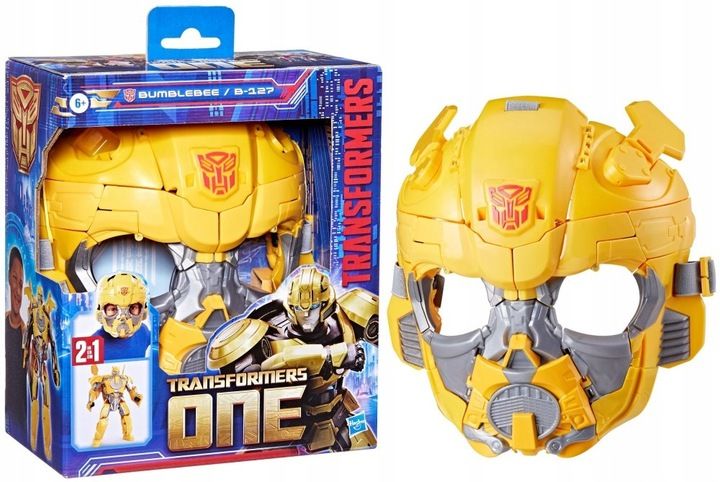 TRANSFORMERS ONE Maska Bumblebee B-127 2w1 transformująca w figurkę F9181 zdjęcie 1