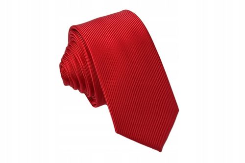 MIKROFIBRA ŻAKARDOWY Krawat w Prążki Męski 7 cm do Garnituru Gładki g11 na Arena.pl