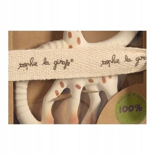 VULLI SOPHIE LA GIRAFE SO PURE gryzak naturalny dla niemowląt, kauczuk V185 na Arena.pl