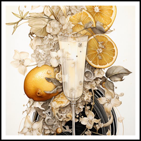 Plakat 90x90cm Esencja Cytrusów zdjęcie 3