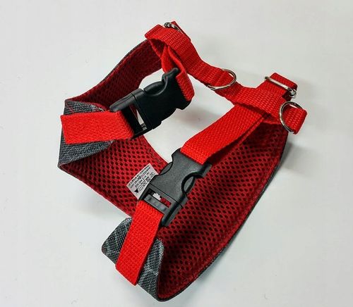 PELO Szelki-Pelki BAWEŁNA LATO pasiak niebieski r3 na Arena.pl