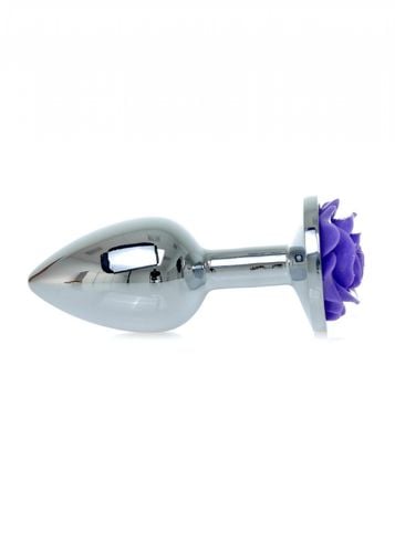 plug jewellery silver plug rose  purple na Arena.pl
