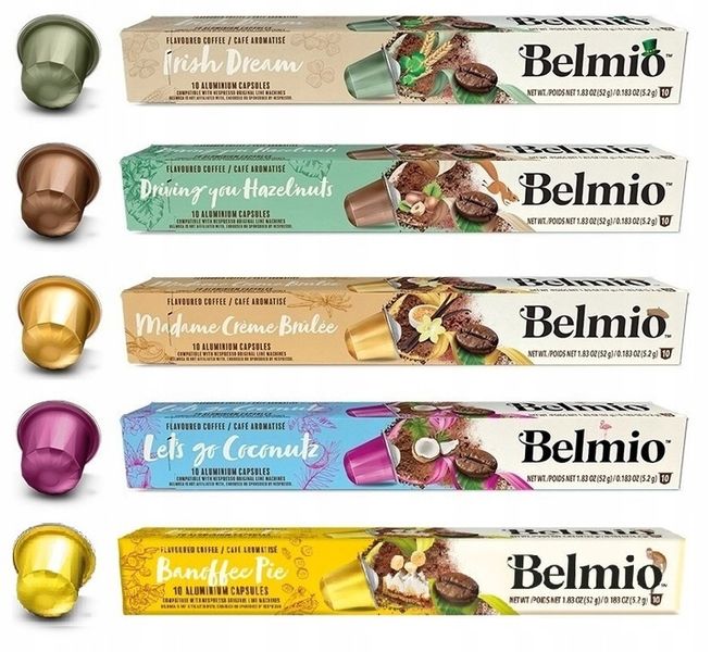 Kawy Belmio KAWY SMAKOWE do Nespresso 50 szt. zdjęcie 1
