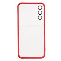 etui do samsung galaxy s a34 5g w393 bezbarwny z czerwonym