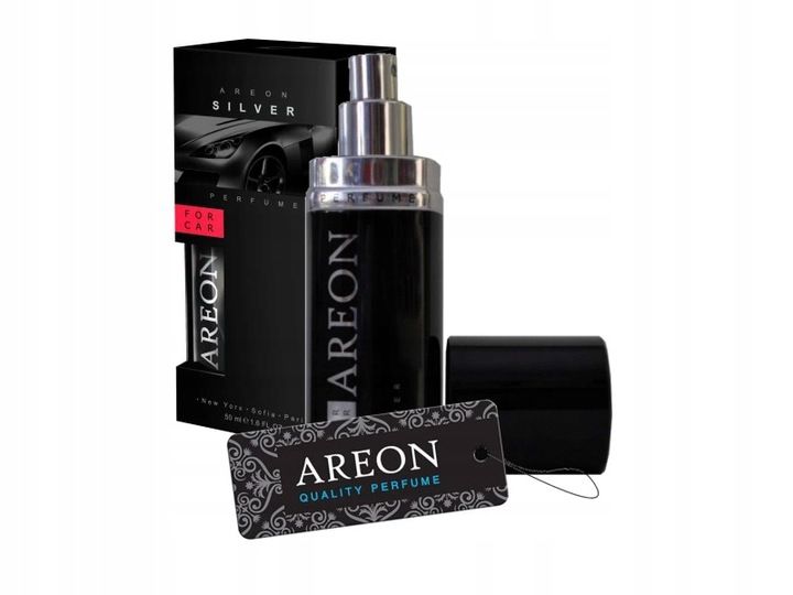 Perfumy do samochodu Areon Silver 50 ml zdjęcie 1