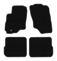 Dywaniki welurowe BASIC do Mitsubishi Outlander I 2001-2006 czarne