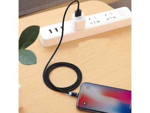 Kabel magnetyczny 3w1 2.4a usb micro lightning typ-c do iphone przewód na Arena.pl