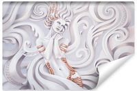 Fototapeta Do Salonu MEDUZA Ornamenty 3D 180cm x 120cm